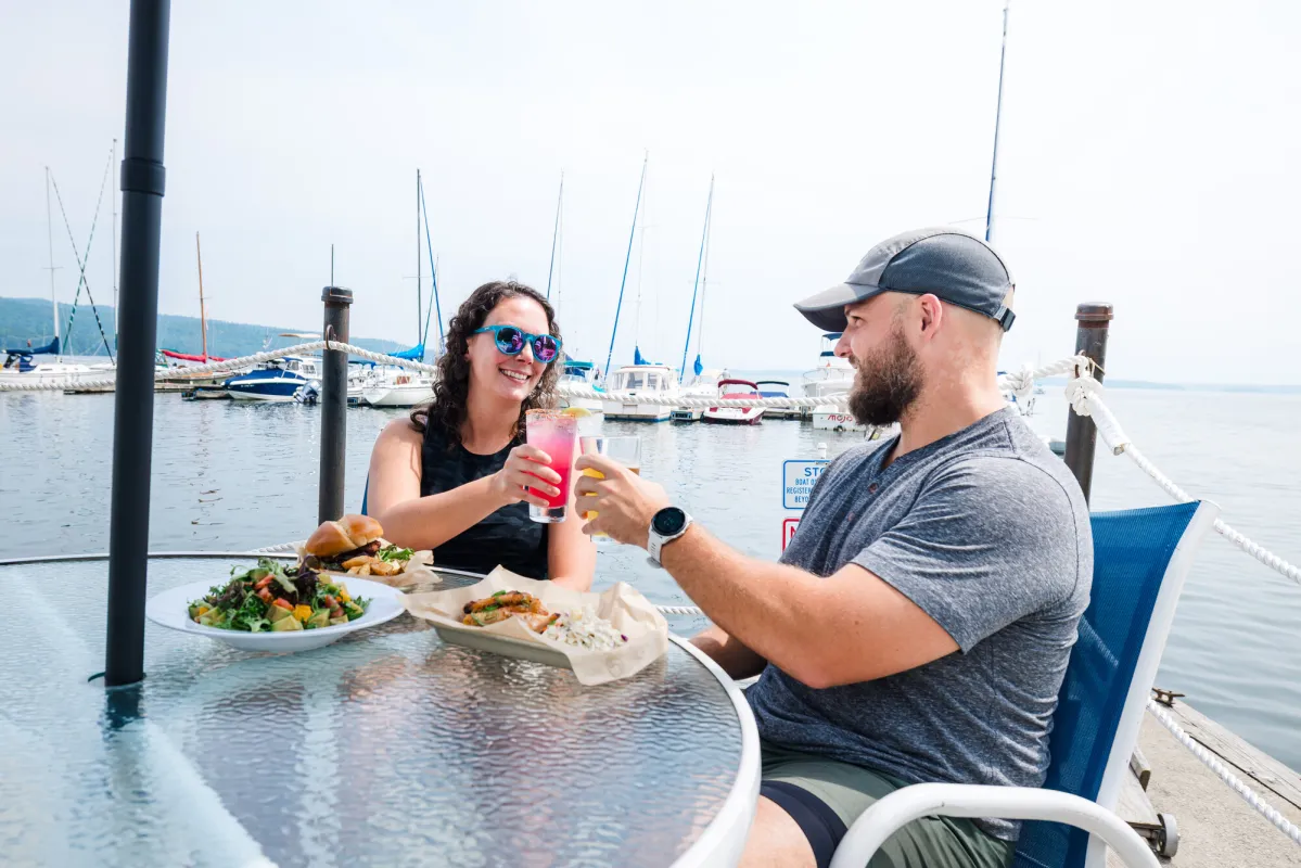 people dining