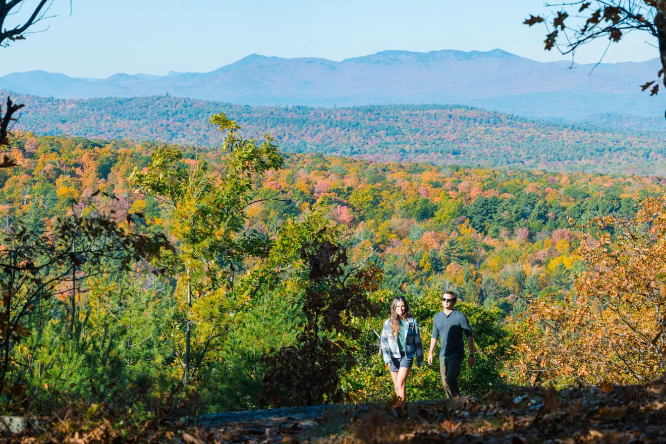 couple hiking