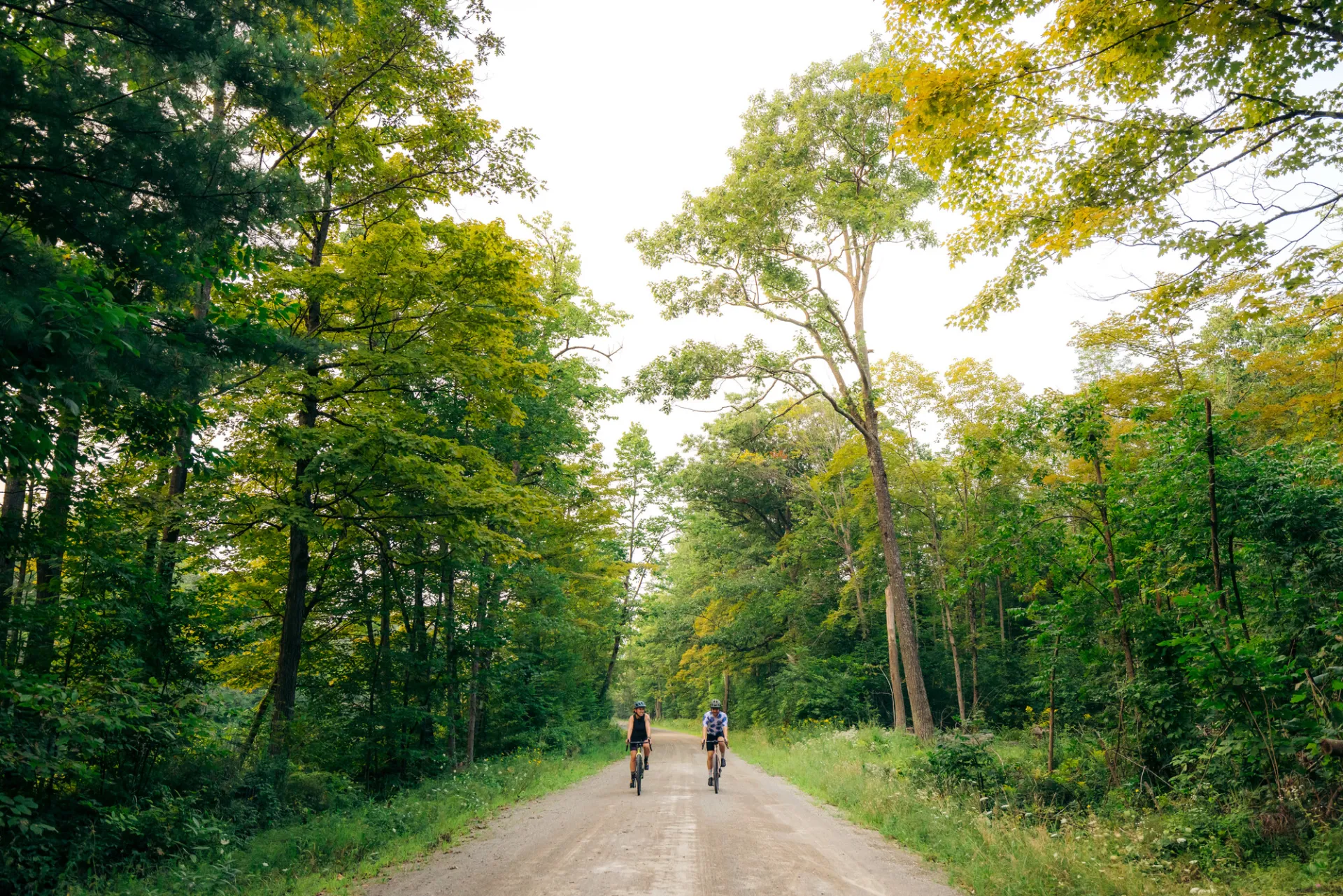 Gravel biking in the Lake Champlain Region.