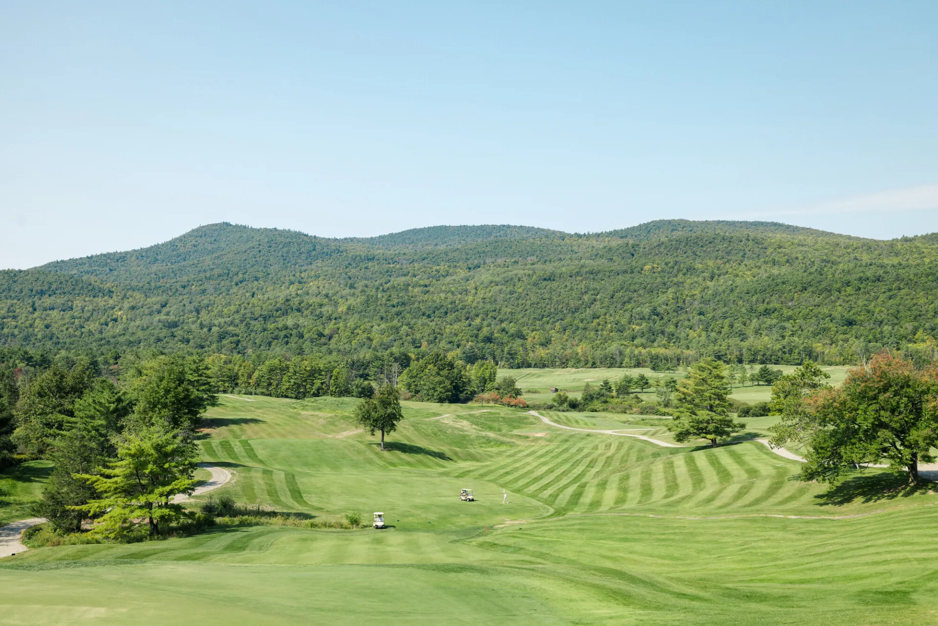 scenic view of ticonderoga golf course