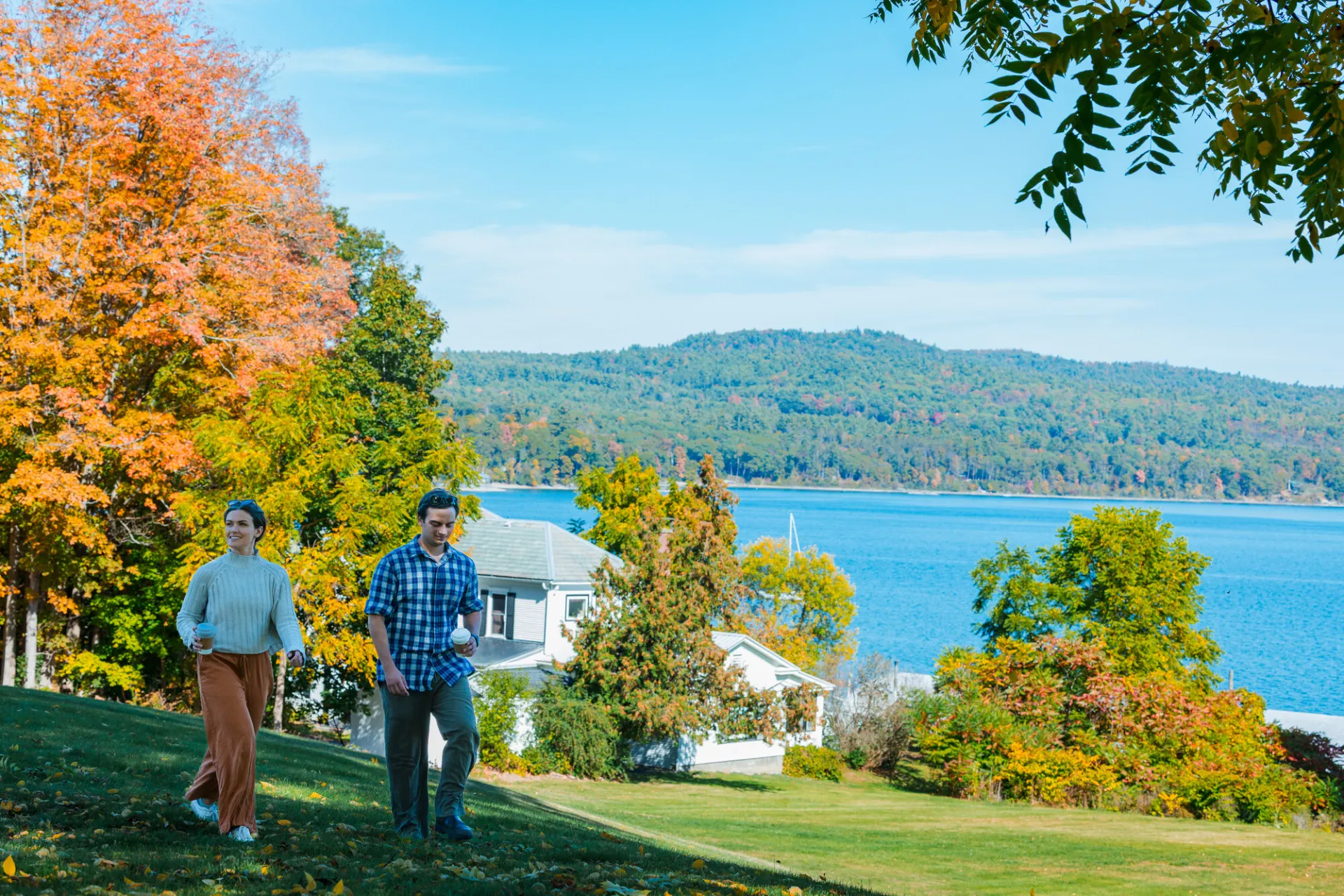 Westport in the fall.