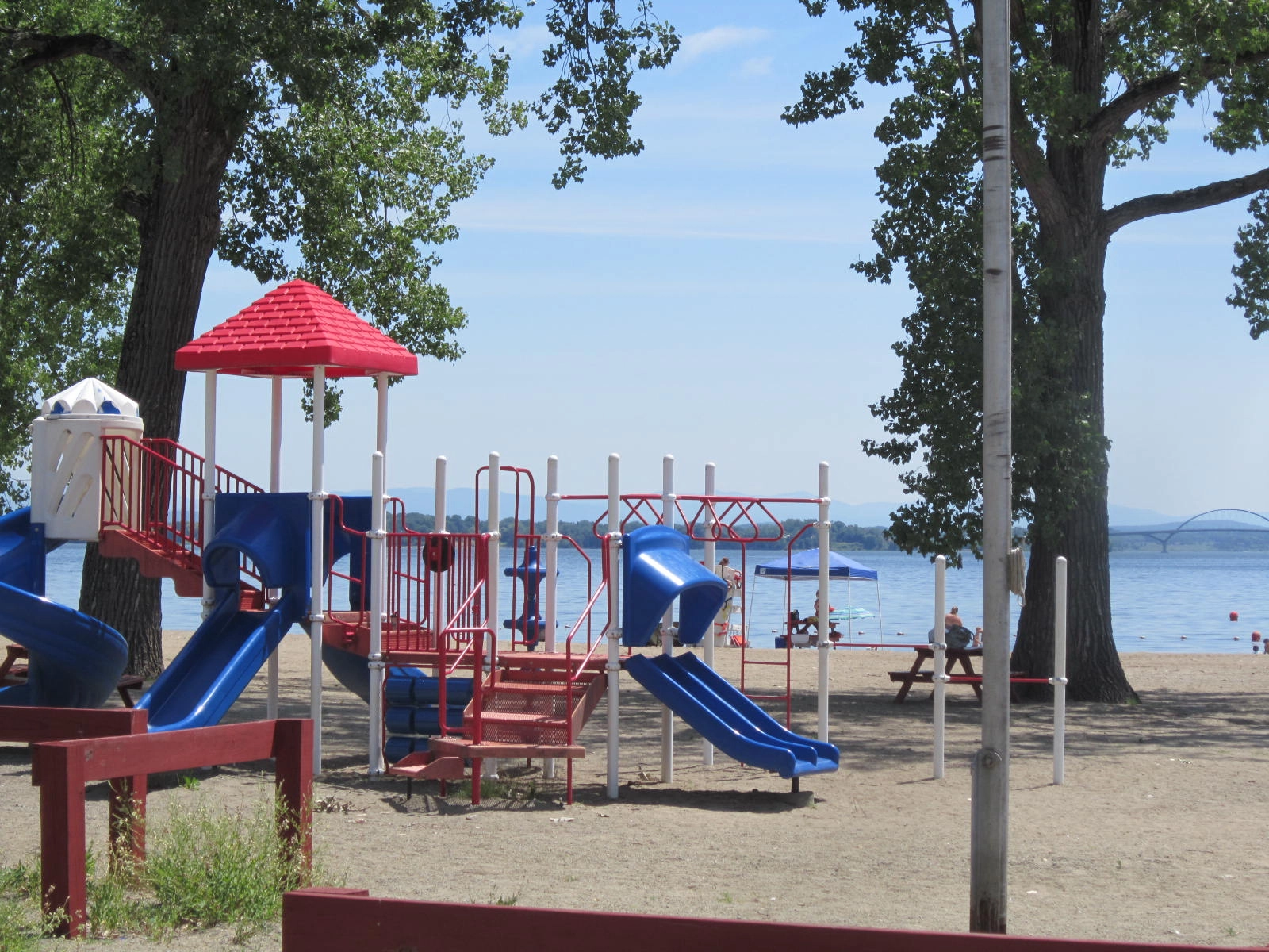 Keep the kids busy, in and out of the water.