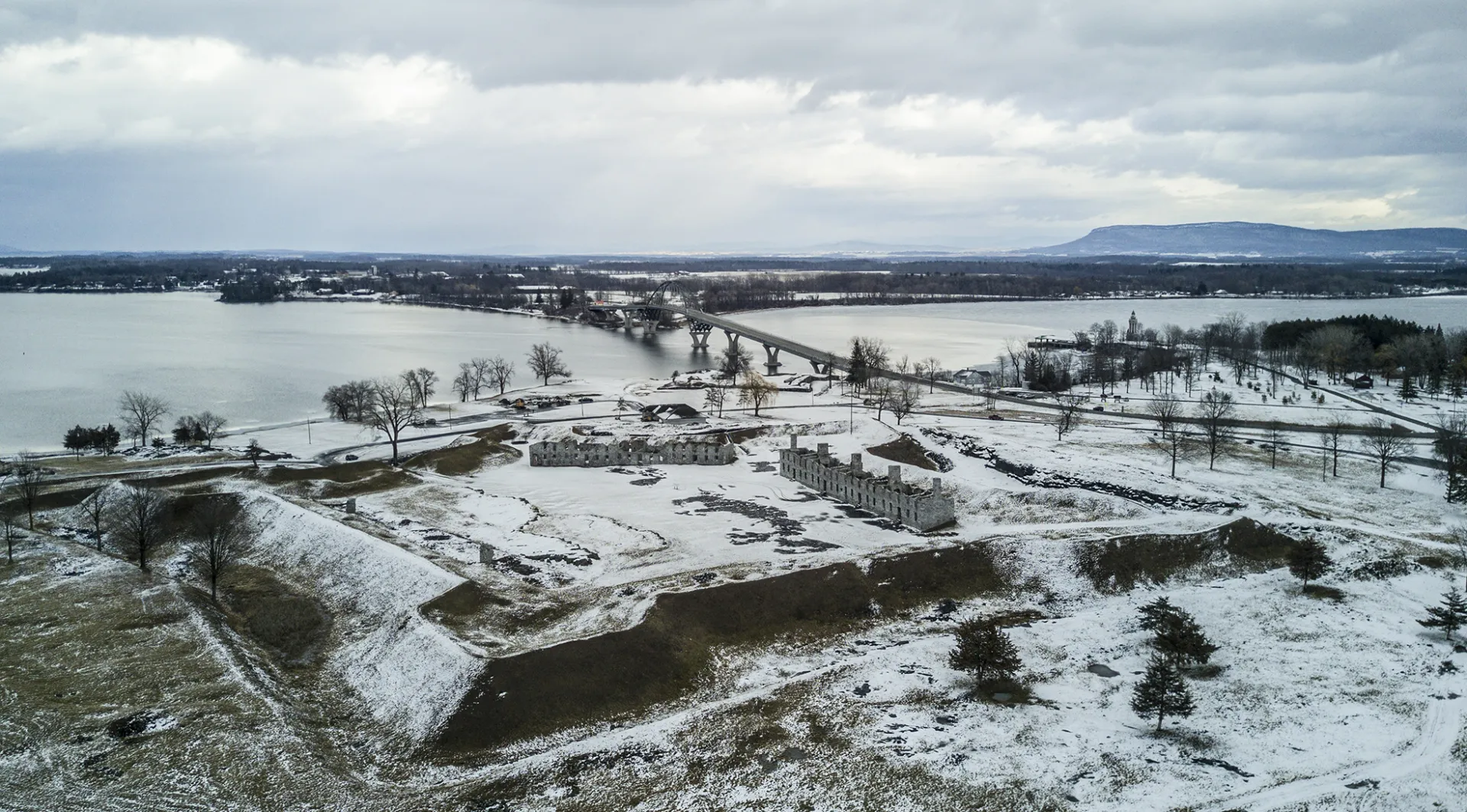 As winter progresses, this becomes a place to ice fish.