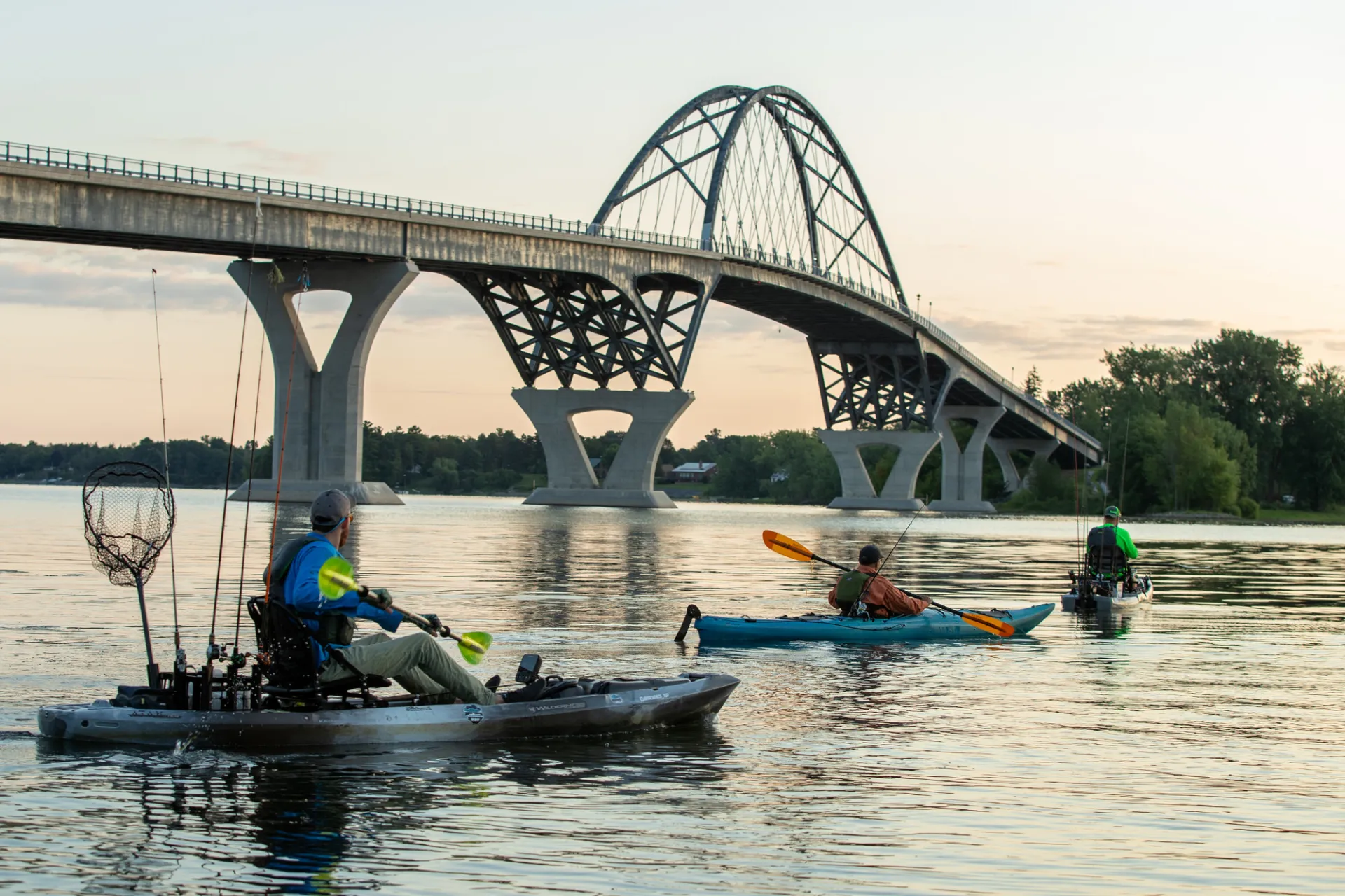 Kayak fishing