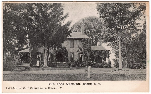 An old photograph of a historic building