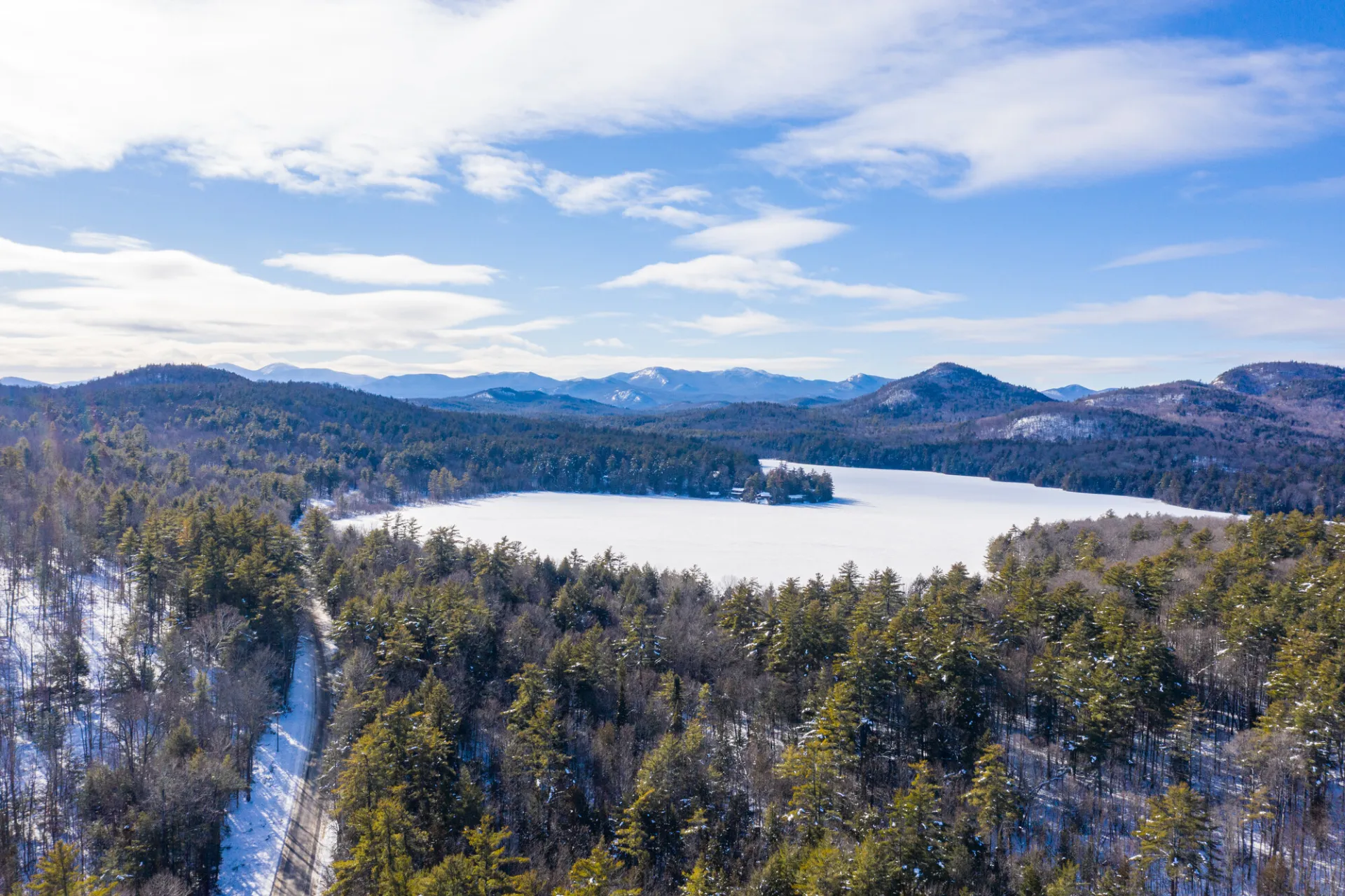Willsboro in the winter.