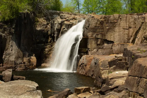 Wadhams Falls.