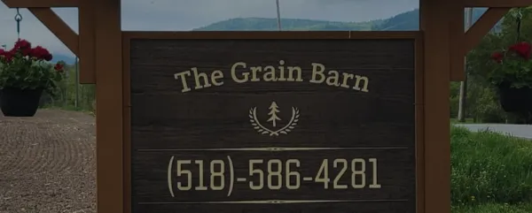 Grain Barn sign