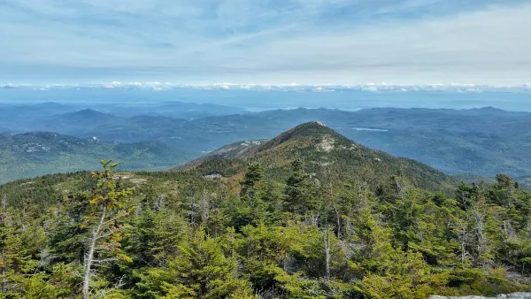 View from a tall mountain