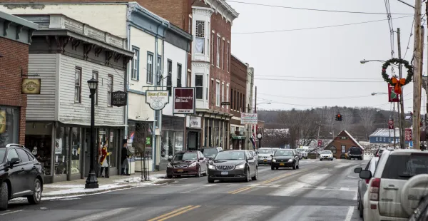 Montcalm St in winter