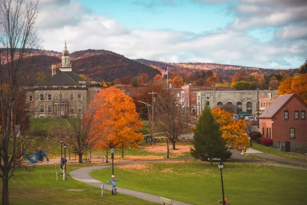 ticonderoga fall