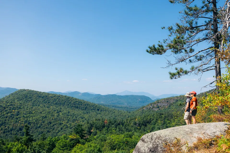 people hiking