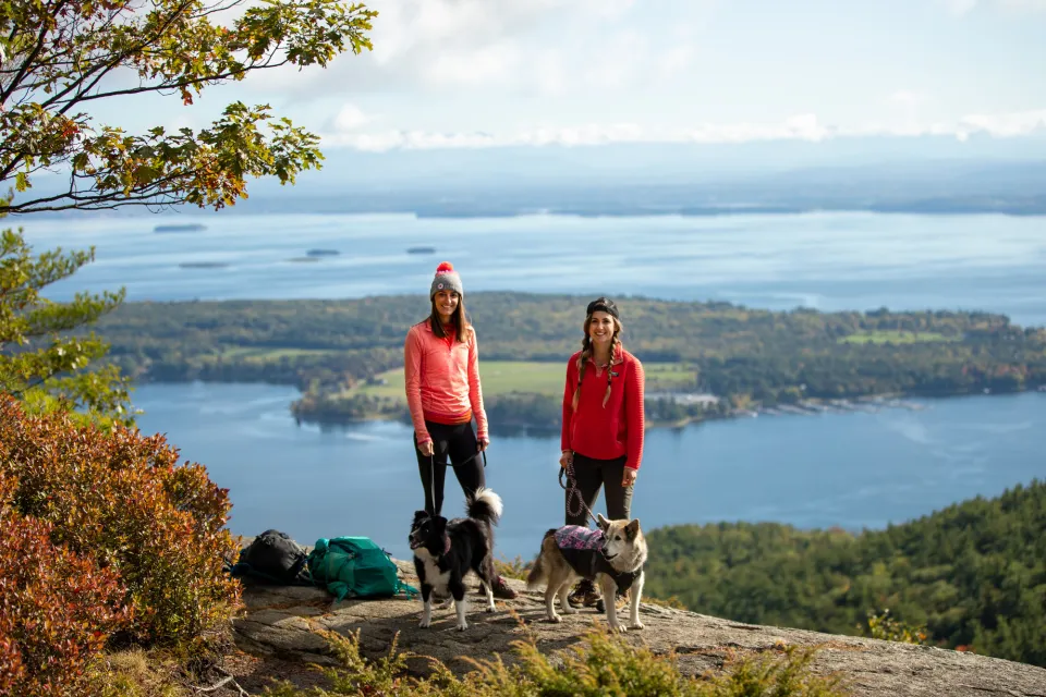 Hiking Rattlesnake Mountain in the fall.
