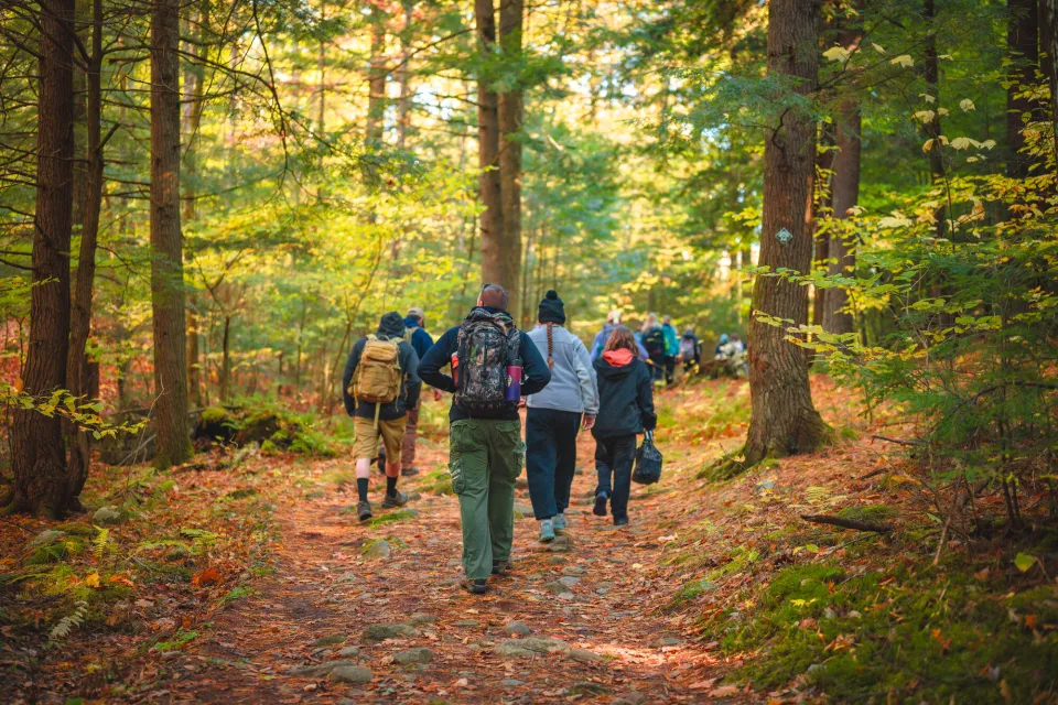 A hike on a CATS trail.